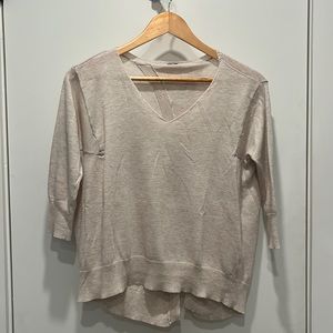 Poof Brand Open Back Sweater
